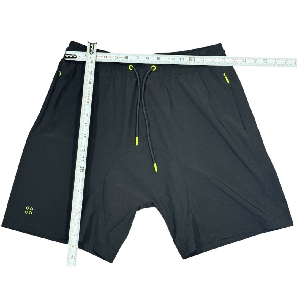 GRAND AC Size M Mens Black Athletic Shorts - Picture 5 of 7